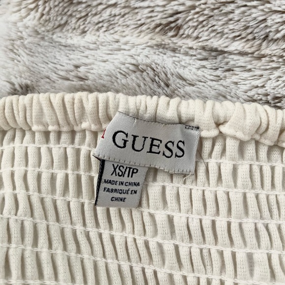 GUESS White Corset Jumpsuit - Picture 4 of 5